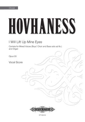 Alan Hovhaness: I Will Lift Up Mine Eyes Op.93
