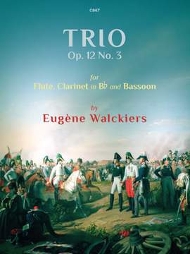 Walckiers, Eugènie: Trio in C minor, Op. 12 No. 3. Score & Parts