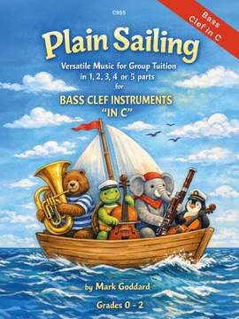 Goddard, Mark: Plain Sailing – Bass Clef Book