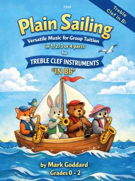 Goddard, Mark: Plain Sailing – E flat Instrument Book
