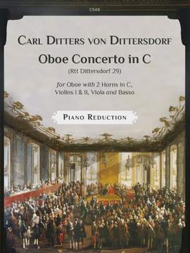 Dittersdorft, Carl Ditters von: Oboe Concerto in C (Rtt. 29). Oboe & Piano