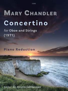 Chandler, Mary: Concertino (Piano Reduction) for Oboe & Strings