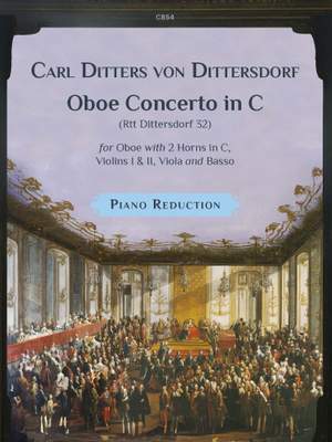 Dittersdorf, Carl Ditters von: Oboe Concerto in C (Rtt 32). Oboe & Piano Reduction