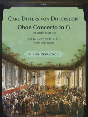 Dittersdorf, Carl Ditters von: Oboe Concerto in G (Rtt 33). Oboe & Piano Reduction