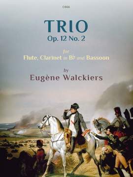 Walckiers, Eugènie: Trio in F minor, Op. 12 No. 2. Score & Parts