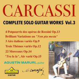 Carcassi: Complete Solo Guitar Works, Vol.3