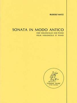 Rudolf Matz: Sonata in Modo Antico