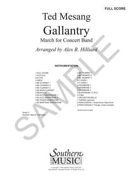 Ted Mesang: Gallantry