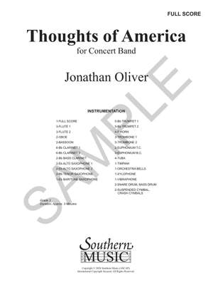 Jonathan Oliver: Thoughts of America