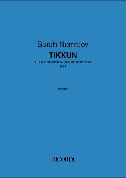 Sarah Nemtsov: Tikkun
