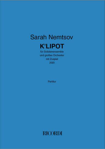 Sarah Nemtsov: K'lipot