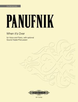 Panufnik, Roxanna: When it's Over (voice & piano)
