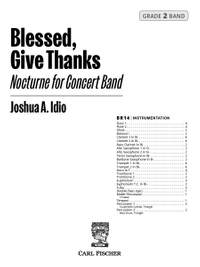Joshua Idio: Blessed, Give Thanks