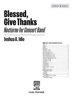 Joshua Idio: Blessed, Give Thanks