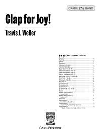 Travis J. Weller: Clap for Joy!