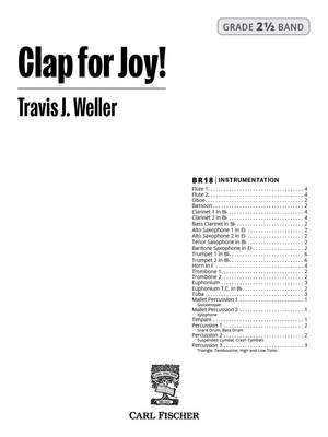 Travis J. Weller: Clap for Joy!