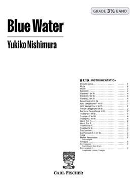 Yukiko Nishimura: Blue Water