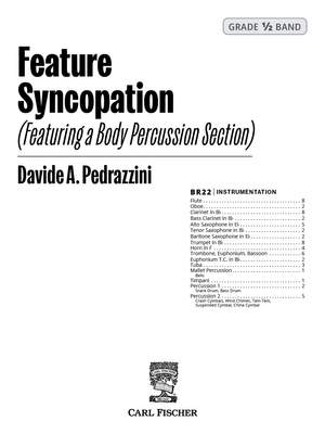 Davide Pedrazzini: Feature Syncopation
