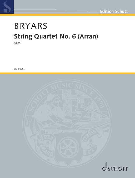 Bryars, Gavin: String Quartet No. 6 (Arran)