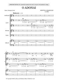 Arakelyan, Kristina: O Adonai (version with organ accompaniment)