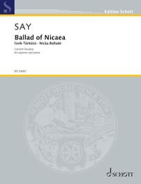Say, F: Ballad of Nicaea op. 120