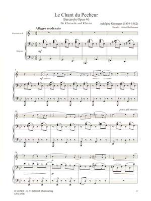 Gutmann, A: Le Chant du Pecheur - Barcarole op.46