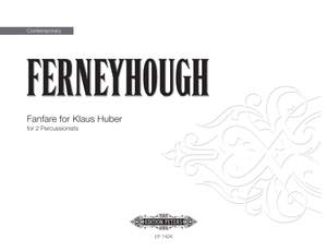 Brian Ferneyhough: Fanfare For Klaus Huber