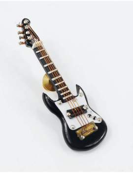Miniature Pin e-guitar black
