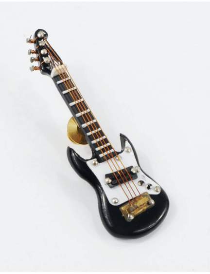 Miniature Pin e-guitar black