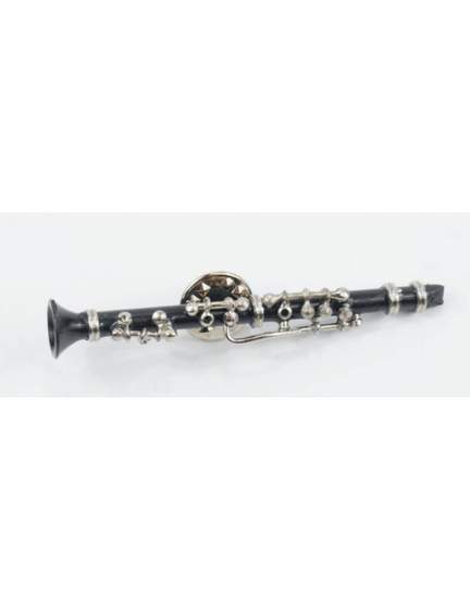 Miniature Pin clarinet black