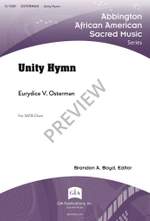 Eurydice V. Osterman: Unity Hymn Product Image