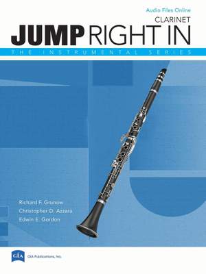Richard F. Grunow_Christopher D. Azzara: Jump Right In (Third Edition) - Clarinet