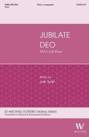 Joe Twist: Jubilate Deo (SSAA)