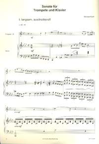 Koch, M: Sonate