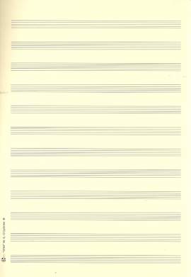 Notenbuch DIN A4-Format hoch 12 Systeme 48 Seiten