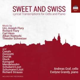 Sweet and Swiss - Lyrical Miniatures For Cello and Piano