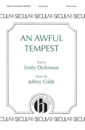 Jeffrey Cobb: An Awful Tempest