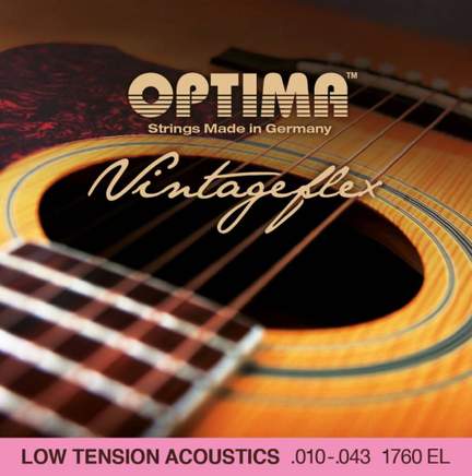 Optima Vintageflex Acoustics Low Tension Extra Light