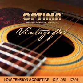 Optima Vintageflex Acoustics Low Tension Light