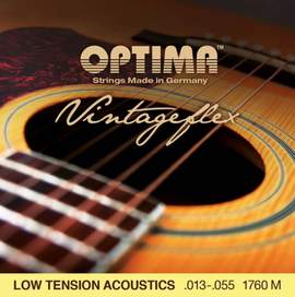 Optima Vintageflex Acoustics Low Tension Medium