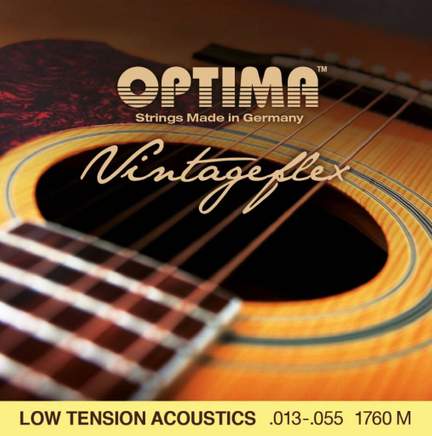 Optima Vintageflex Acoustics Low Tension Medium