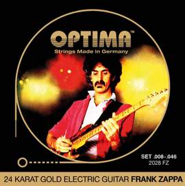 Optima Electric Guitar 24K Gold Strings Set