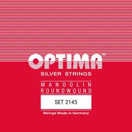 Optima Mandolin Silver Strings Set, 8-String