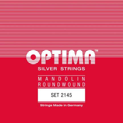 Optima Mandolin Silver Strings Set, 8-String