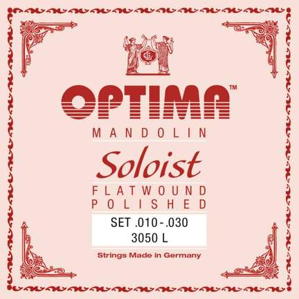 Optima Mandolin Soloist Flatwound Light Set