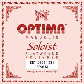 Optima Mandolin Soloist Flatwound Medium Set