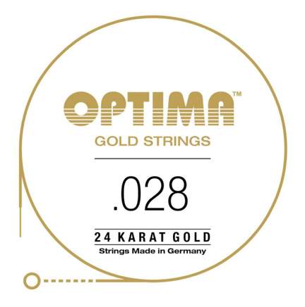 Optima Acoustic Guitar 24K Gold Strings Single String