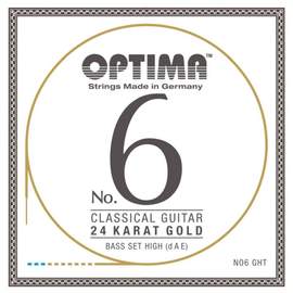 Optima No.6 Classical Guitar 24K Gold