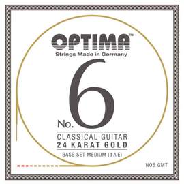 Optima No.6 Classical Guitar 24K Gold
