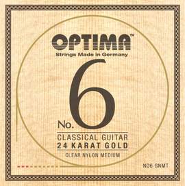 Optima No.6 Classical Guitar 24K Gold